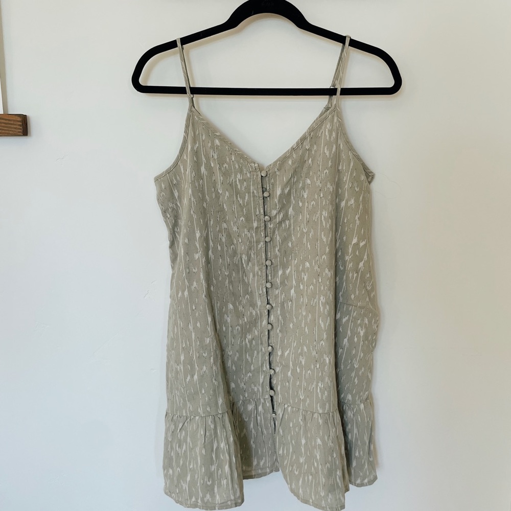 Patterned Short Dress